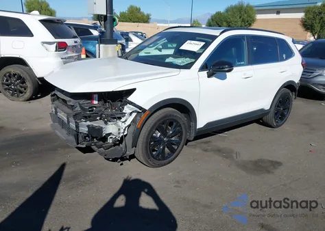 2024 Honda Cr-V Hybrid Sport Touring from USA, damaged, VIN 7FARS6H92RE076927